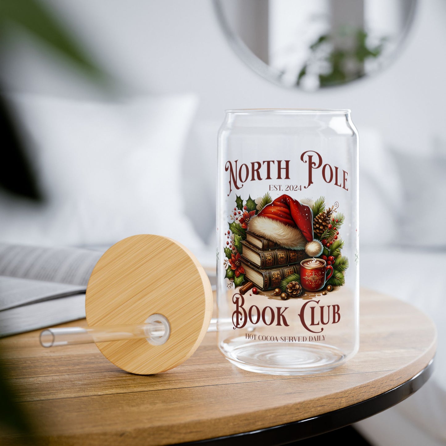 Book Club Glass cup