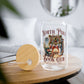 Book Club Fireplace Glass cup